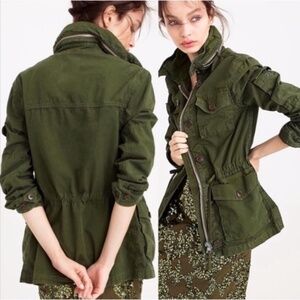 J. Crew Field Mechanic Utility Jacket E0945 XXXS